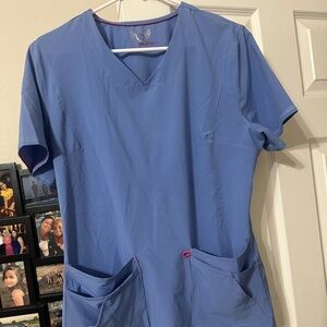 Smitten scrub top and bottom